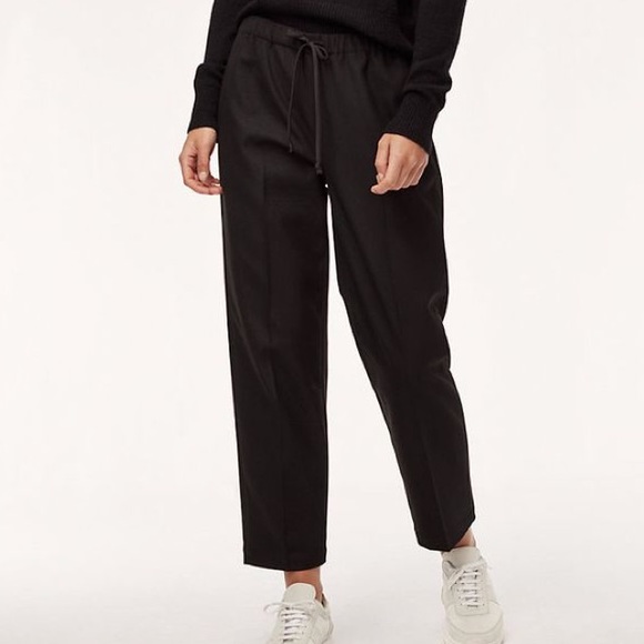 Aritzia Pants - Aritzia Jimmy linen Pant BLACK